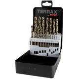  Svrdla spiralna za metal HSSE-Co TERRAX kobalt 1-10/19 dijelova | shoptok.hr