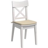  Jastučići za sjedenje 4 pcs Krema 40 x 40 x 3 cm tkanina | shoptok.hr