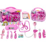  Medicinski set Little Doctor sa zvučnim i svijetlosnim efektima - rozi | Shoptok.si