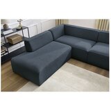 Bobochic Paris Tamno plava kutna garnitura (s lijevim kutom/u obliku slova "U") Megeve – | shoptok.hr