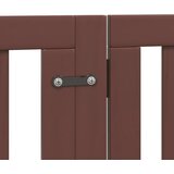  Vrata za pse s vratašcima 12 panela sklopiva 600 cm drvo topole | shoptok.hr