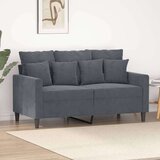  Dvosed temno siv 120 cm žamet Cene