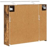  Kopalni&amp;scaron;ka ogledalna omara Dimljeni oreh 73,5 x 16 x 62,5 cm, (5000232864) Slike