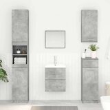 Ormarić za Lavabo - Umivaonik s ladicama Betonski sivi 38 5 x 41 x 48 cm | shoptok.hr