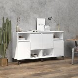  Komode 2 kom sjajne bijele 60x35x70 cm od konstruiranog drva | shoptok.hr