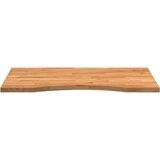 vidaXL Mizna plošča rjava 80x60x2,5 cm trdna hrastovina pravokotna | Shoptok.si