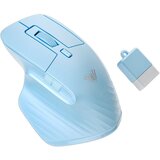 RIFF aula SC150 2v1 brezžična + žična super mini (8x5x3cm) rgb igralna miška modra, (21580338) | Shoptok.si