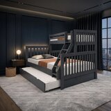  K35 krevet na sprat, povišen 140 x 200 cm wenge | Eponuda.com