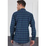 Dewberry G717 DERBERRY MEN'S SHIRT-NAVY-GREEN | shoptok.hr