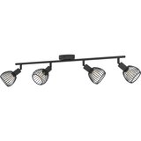 Eglo 901042 - Spot svetiljka SONNINO 4xE14/40W/230V crna | Eponuda.com