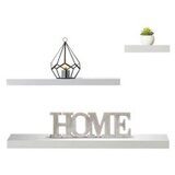  Zidna polica FIXY 23,5x23,5x3,8 cm mdf/drvo, bijela | Eponuda.ba