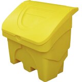 eurokraft basic Zaboj za skladiščenje in posipni material, prostornina 130 l, rumene barve | Shoptok.si
