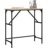  Konzolni stol boja hrasta 75 x 32 x 75 cm konstruirano drvo | Eponuda.com