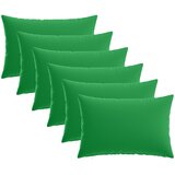  Presvlaka za jastuk 6 pcs HEERLEN Zelena 50 x 70 cm Poliester | shoptok.hr