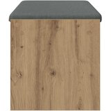  Klupa za cipele s jastučićem Hrast artisan 103 x 38 x 40 cm | shoptok.hr
