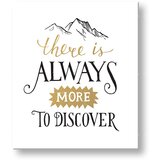  Motivacijska slika na platnu There is always more (moderne) | Shoptok.si