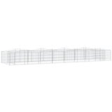  Lučna gabionska povišena gredica 400x100x50cm pocinčano željezo | shoptok.hr