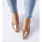 Gemre Pink sequin stiletto pumps Ernesto | shoptok.hr