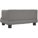  Krevet za pse sivo 60x40x30 cm od umjetne kože | shoptok.hr