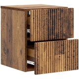  Noćni ormarić za montažu na zid Staro drvo 33 x 34,5 x 40 cm | shoptok.hr