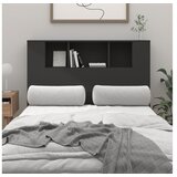 vidaXL Vzglavna omarica črna 120x18,5x102,5 cm | Shoptok.si