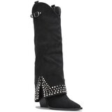 La Modeuse Škornji 73480_P173329 Črna | Shoptok.si