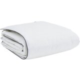 vidaXL Zimska posteljnina Bela 155 x 200 cm 105gsm breskov poliester | Shoptok.si