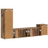  Komplet TV omaric 4 pcs Star les Konstruiran les - - Rjava - 61.6 - 30 x 31 x 100 cm - 2025-vidaXL-Uvoz_2 | Shoptok.si