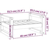 Krevet za pse boja meda 55,5 x 45,5 x 28 cm od masivne borovine | shoptok.hr