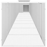  Kavez za kokoši sivi 1000x91x100 cm od pocinčanog čelika | Eponuda.com