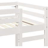 Krevet na kat Bijelo 80 x 200 cm Čvrsto borovo drvo | shoptok.hr