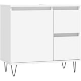 Maison Chic Kopalniška omarica - Kopalniški kabinet bela 65x33x60 cm inženirski les, (21794949) | Shoptok.si