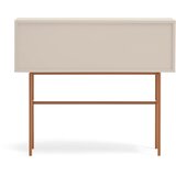 Teulat Opečnato oranžna/bež stranska mizica 35x110 cm Nube – | Shoptok.si