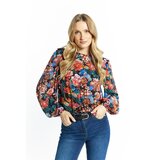Monnari Woman's Blouses Blouse With Flowers Multicolor | shoptok.hr