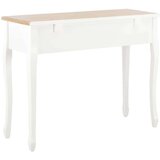 3 280044 Dressing Console Table with Drawers White | shoptok.hr