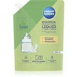 Canpol Ecological Washing Liquid sredstvo za umivanje otroških predmetov nadomestno polnilo 1000 ml