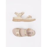 GOODIN Women's Gold Sandals | Shoptok.si