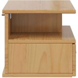  Nočna omarica s predalom HILL Medeno rjava 40 x 31 x 27 cm, (5000209613) | Shoptok.si