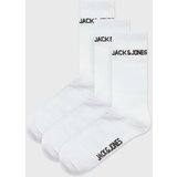 Jack & Jones muške čarape 12260083, 3 komada, Bele Cene