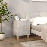  Noćni ormarić siva boja betona od konstruiranog drva | shoptok.hr