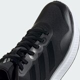 Adidas Tenisice za trčanje 'Runfalcon 3' svijetlosiva / crna / bijela | shoptok.hr