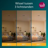 Philips komplet 3x prigušiva ugradna stropna svetla cilantro LED/5W/230V 4000K crna | Eponuda.com