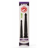 X-Men 17.32" Butt Plug Silicone Black XMEN1157M u