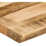 Stolna ploča sa živi rub 120x40x2,5cm masivno grubo drvo manga | shoptok.hr