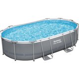 Bestway Frame Pool Oval Steel Pro MAX™ 488 x 305 x 107 cm uključujući filter pumpu - 1 kom Cijene