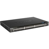 D-link DGS-1520-52MP Managed L3 Gigabit Ethernet (10 /100 /1000) Power over Ethernet (PoE) 1U Black | shoptok.hr