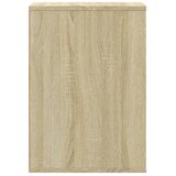  Kutna komoda s ladicama boja hrasta sonome 80x41x58 cm drveni | shoptok.hr