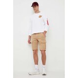 Pepe Jeans Kratke hlače JARED moške, bež barva | Shoptok.si