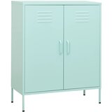 Furnova Omara za shranjevanje mint zelena 80x35x101,5 cm jeklo, (21953894) | Shoptok.si