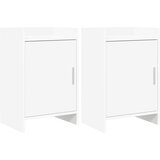  Noćni ormarići 2 kom. Bijela 40 x 30 x 60 cm Konstruirano drvo | shoptok.hr